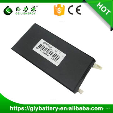 3.7v Li-Ionen-Polymer-Batterie 4000mAh